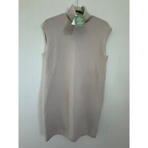 H&M NWT Beige Sweater Dress Size XS